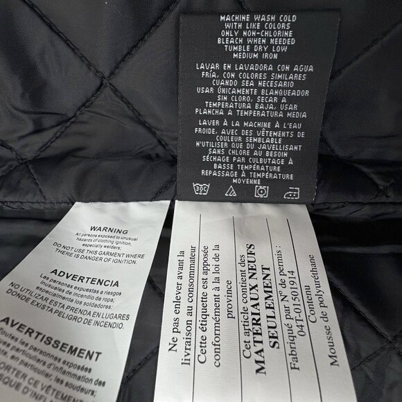 DICKIES Industrial Insulated Color Block Quilted Jacket Navy Men’s M LJ605 NWT - Picture 12 of 12